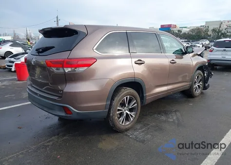 2017 Toyota Highlander Le Plus from USA, damaged, VIN 5TDZZRFH5HS218183